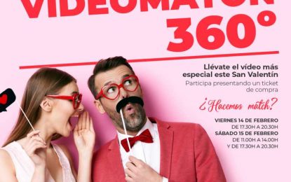 Gran Sur celebra San Valentín con un original videomatón 360º