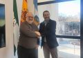 El alcalde ha recibido a Enrique Urquijo, nuevo delegado territorial el Cádiz de la Federación Andaluza de Tiro Olímpico