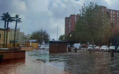 Las fuertes rachas de viento conllevan el cierre por precaución de los jardines Saccone