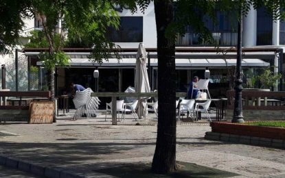 Comercio recuerda que el 31 de marzo finalizará el plazo de solicitudes para la ocupación de vía pública con mesas y sillas