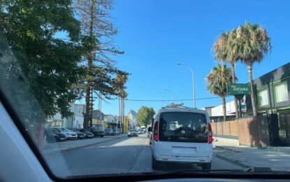 El Ayuntamiento  evalúa modificar la organización de la obra en la carretera del cementerio para acelerar su avance