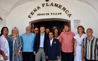 La Junta presenta el Circuito de Peñas Flamencas, que homenajea a Juanito Villar