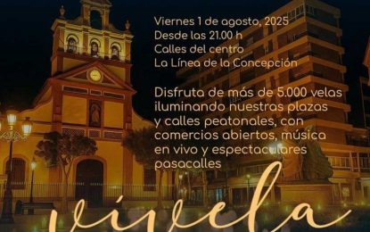 La Línea celebra el 1 de agosto  su III Noche de las Velas con música en vivo y un ambiente único en el centro de la ciudad