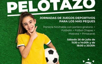 Vuelve ‘El Pelotazo’ a Gran Sur con actividades deportivas para los pequeños