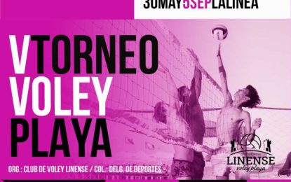 La playa de Levante acogerá el domingo el V Torneo de Vóley Playa dentro del programa “Verano Deportivo 2025”