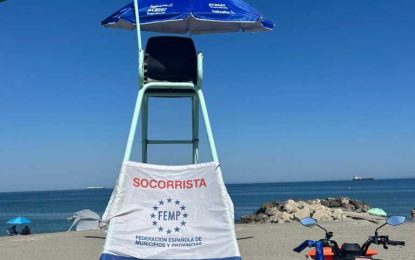 El servicio de salvamento y socorrismo en playas realizó 18 rescates y 129 asistencias sanitarias en julio