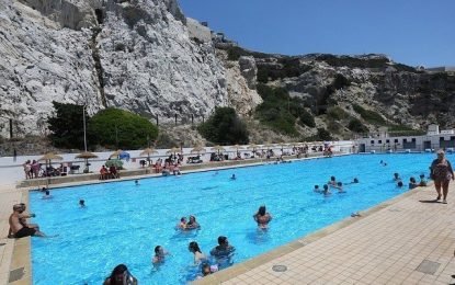La piscina Europa, reabierta tras los trabajos de desinfección y limpieza