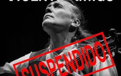 Suspendido el concierto de Vicente Amigo del próximo 25 de octubre (SAN ROQUE)