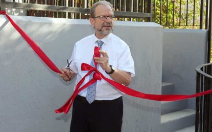 Nueva zona al aire libre en el Castillo Moro para los niños del Colegio San Bernardo