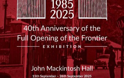 Exposición con motivo del 40º aniversario de la reapertura de la frontera