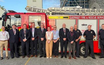 El Servicio de Bomberos y Rescate de Gibraltar participa en la Revisión por Pares del Servicio de Bomberos y Rescate de las Dependencias de la Corona.