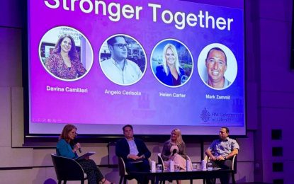 La ministra Arias-Vásquez interviene en la Conferencia de Protección Infantil «Más Fuertes Juntos»