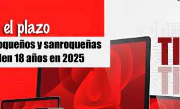 Publicadas las listas para las ayudas TICs para jóvenes en San Roque.