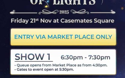 Festival de Luces de Navidad 2025 en Gibraltar.