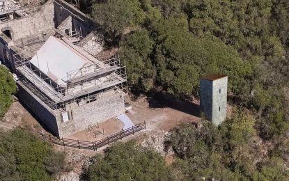 Las obras de restauración en la exposición «Ciudad Asediada» permiten descubrir una torre defensiva olvidada del siglo XVIII