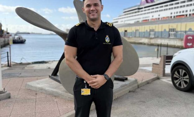 La Autoridad Portuaria de Gibraltar anuncia el ascenso de Jovan Buttigieg a Oficial de Puerto