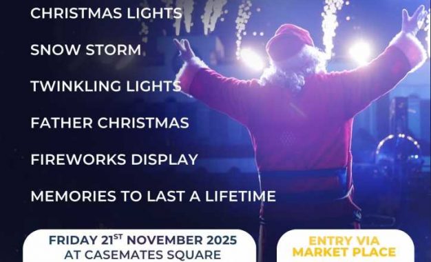 EN GIBRALTAR ¡PREPÁRATE PARA BRILLAR! FESTIVAL DE LUCES NAVIDEÑO ESTE VIERNES.