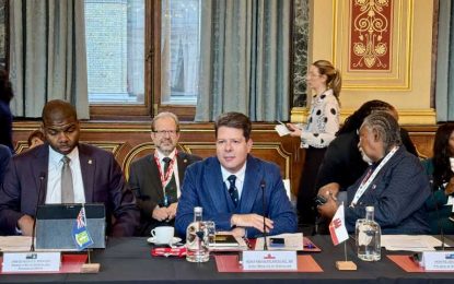 El Ministro Principal, Fabian Picardo, diputado del KC, se encuentra hoy en Londres para participar en la reunión anual del Consejo Ministerial Conjunto de los Territorios de Ultramar (OT), que se celebra en el Ministerio de Asuntos Exteriores, de la Commonwealth y de Desarrollo.