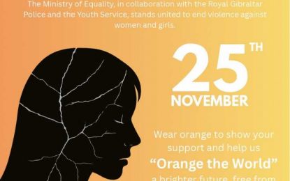 Gibraltar celebra el Día Internacional para la Eliminación de la Violencia contra las Mujeres y las Niñas