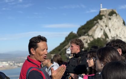 Visita a Gibraltar de estudiantes internacionales de la Universidad de Granada