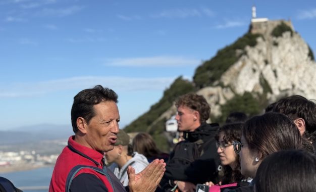Visita a Gibraltar de estudiantes internacionales de la Universidad de Granada