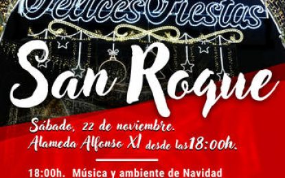 En San Roque mañana sábado, gran acto del encendido del alumbrado extraordinario de Navidad