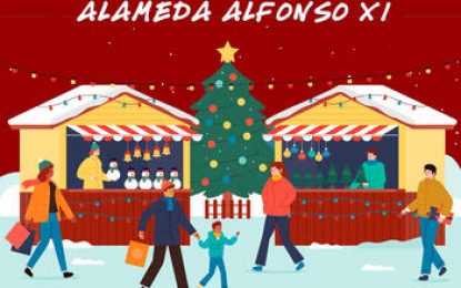 La Alameda de San Roque se convierte en un parque de atracciones en Navidad