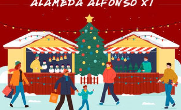 La Alameda de San Roque se convierte en un parque de atracciones en Navidad