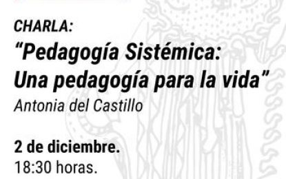 El próximo martes, charla sobre pedagogía organizada por Amigos de la Biblioteca