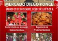 En San Roque , El Mercado “Diego Ponce” celebra la Navidad