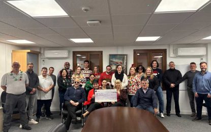 El personal del Ministerio de Vivienda de Gibraltar.