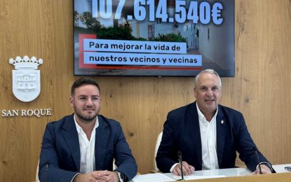 Aprobado de manera definitiva el Presupuesto de 2026 del Ayuntamiento de San Roque , que podrá ejecutarse desde el 1 de enero