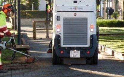 Limpieza especial en la Estación de San Roque