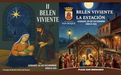 Ante las lluvias previstas el domingo, los belenes vivientes de Estación y Guadiaro serán sólo el sábado