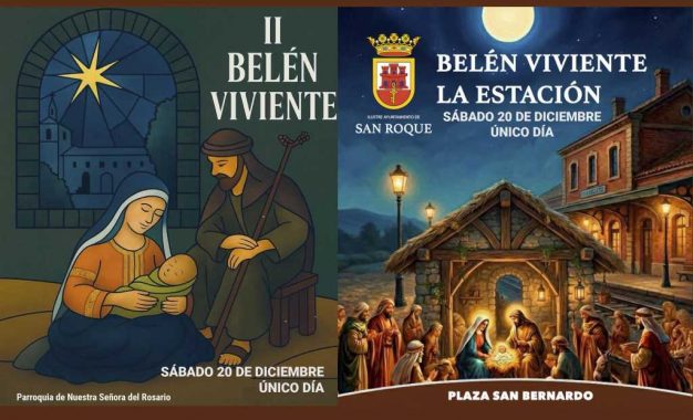 Ante las lluvias previstas el domingo, los belenes vivientes de Estación y Guadiaro serán sólo el sábado