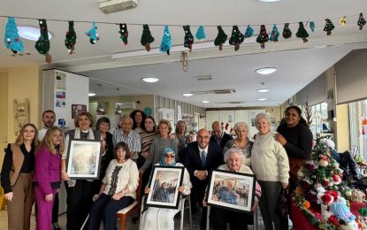 El Ministro de Igualdad de Gibraltar ,visita el Centro de Día Waterport