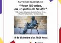 El Ateneo Republicano del Campo de Gibraltar ,organiza un homenaje a Antonio Machado