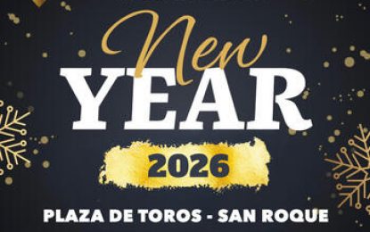 Fiesta de Año Nuevo, el 1 de enero en la Plaza de Toros de San Roque.