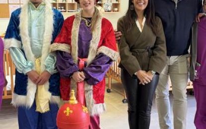 Los Carteros Reales visitan las Escuelas Infantiles de la zona norte de San Roque