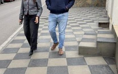 Obras de acerado en la calle Francisco Amado de Guadiaro