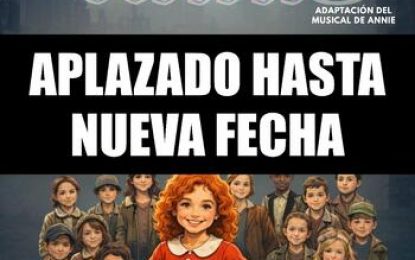 Aplazada la representación de “Annie” debido al mal tiempo
