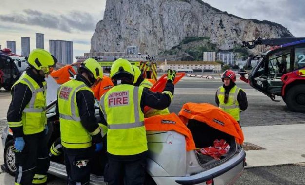 El Servicio de Bomberos y Rescate Aeroportuarios completa la formación especializada de instructores y asesores de RTI