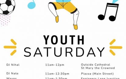 Entretenimiento Juvenil del Sábado en Gibraltar: Parte del Jamboree de las Artes Juveniles