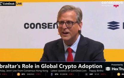 El Ministro Feetham Demuestra el Liderazgo de Gibraltar en Activos Digitales en Consensus Hong Kong 2026