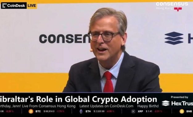 El Ministro Feetham Demuestra el Liderazgo de Gibraltar en Activos Digitales en Consensus Hong Kong 2026