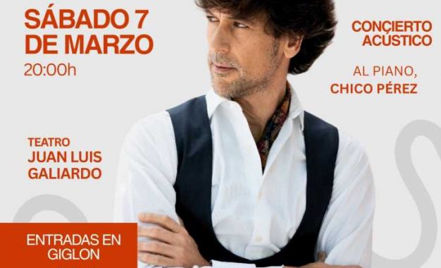 El próximo sábado 7 de marzo, Manuel Lombo en el Galiardo