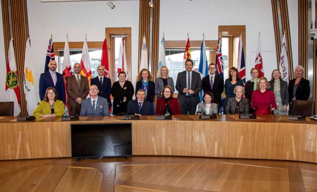 Asociación Parlamentaria de la Commonwealth  Primer Foro de Parlamentarios con Discapacidad de la Commonwealth de la Región de las Islas Británicas y el Mediterráneo  Parlamento de Escocia, Edimburgo – 20 de febrero de 2026