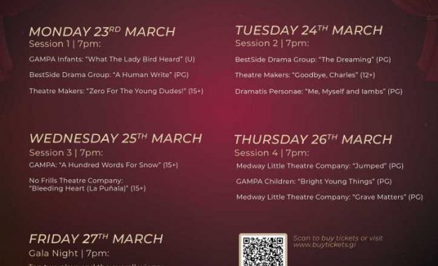 69.º Festival Internacional de Teatro de Gibraltar 2026