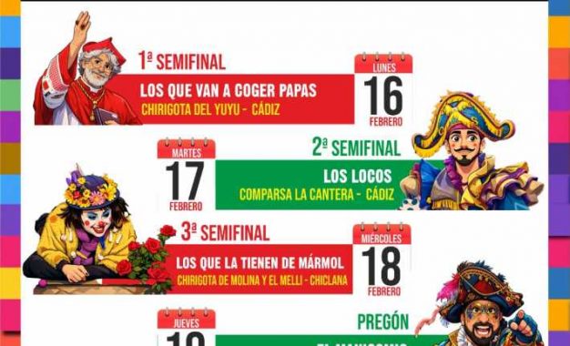 Grandes agrupaciones gaditanas, invitadas en el Concurso del Galiardo