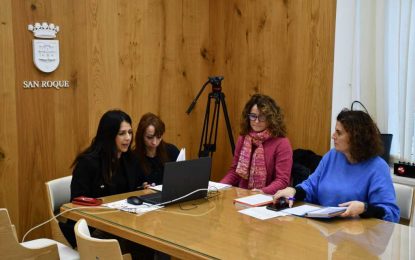 Reunión con las entidades que participarán en el III Salón de Formación y Empleo en San Roque.